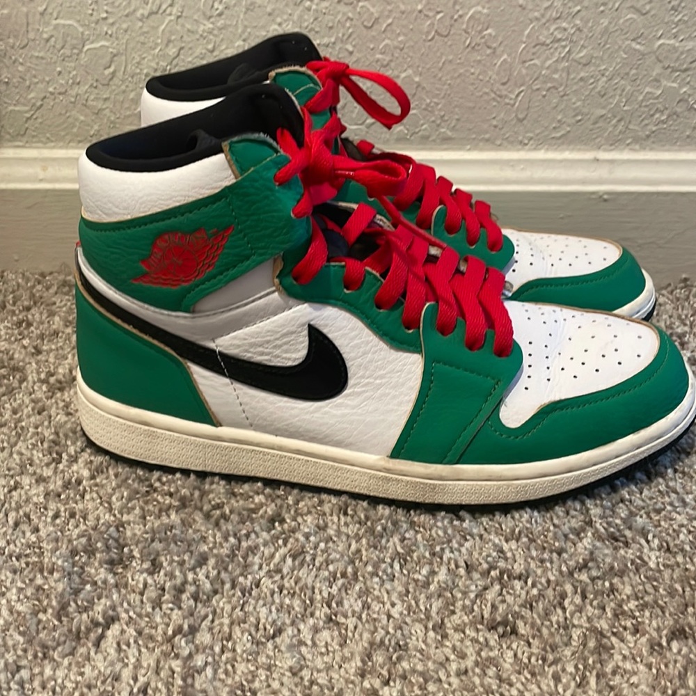 Womens air Jordan 1 retro high OG “lucky green” 8.5 good condition no box